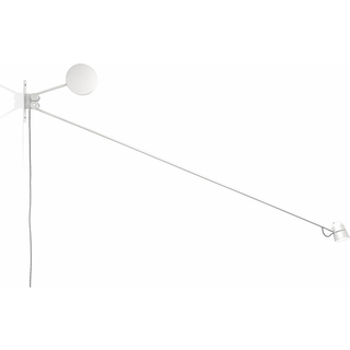 Luceplan - Counterbalance D73N, Vit - Væglamper - Daniel Rybakken - Hvid