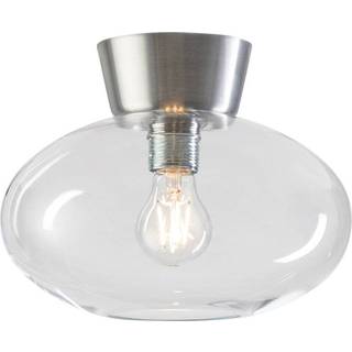 Belid Bullo plafond klart glas Ø27 cm Aluminium