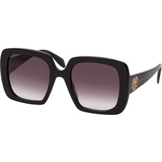 Alexander McQueen AM0378S 001 54 Solbriller Kvinder Black - Black - 54mm