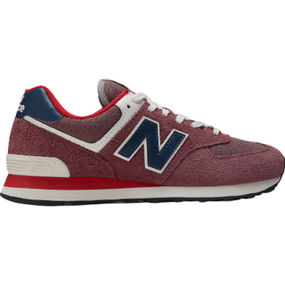 New Balance Dame 574 Sneakers Rød