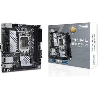 ASUS PRIME H610I-PLUS D4 Bundkort - Intel H610 - Intel LGA1700 socket - DDR4 RAM - Mini-ITX