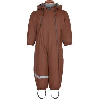 Mikk-Line - PU Snow Suit Recycled Baby Flyverdragt - Mink - 80