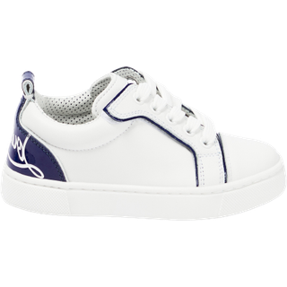 Christian Louboutin Kids Funnyto leather sneakers - white - EU 27