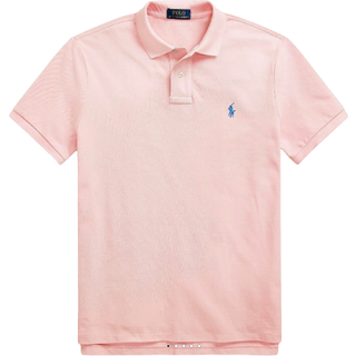 Polo Ralph Lauren Custom Slim Fit Polo Black Marl Heather