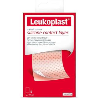 Leukoplast Cuticell Contact 5 x 7,5 cm Sårkontaktlag 5 stk.