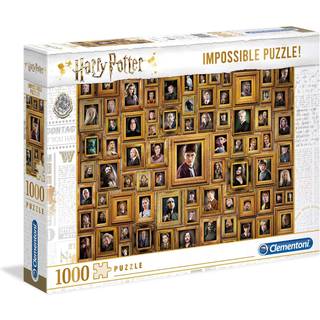 Clementoni Harry Potter Impossible-puslespil, 1000 brikker