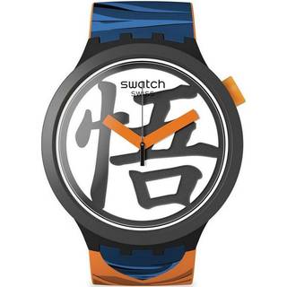 Swatch Dragon Ball X Goku White Dial Unisex Watch SB01Z101
