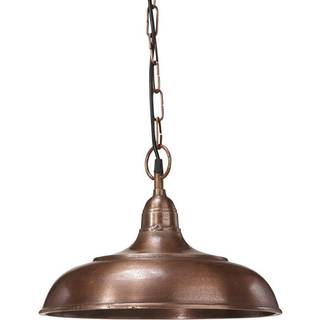 PR Home hængelampe Philadelphia, antik messingfarve, Ø 35 cm