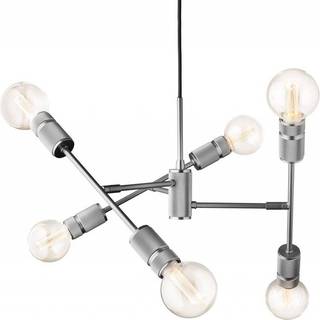 Halo Design Halo 6-lite mini lysekrone, Ø50 cm, 6 x E14, sort