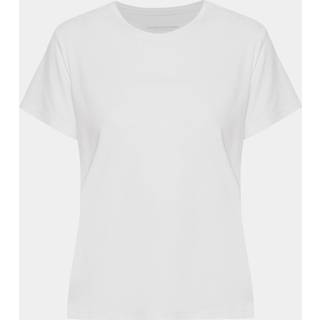 Hvid kortærmet bambus T-shirt til dame fra Copenhagen Bamboo, L