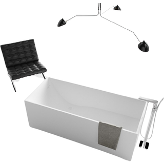 Frozen Tub 170 - Badekar 170x72. Massiv MathvidSolidTec®