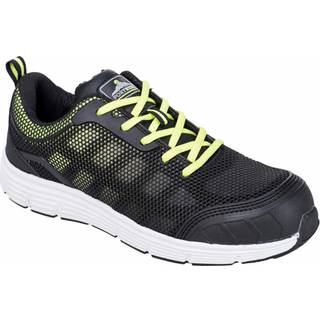 Steelite Tove Trainer S1P - Sort/Hvid (Størrelse: 45)
