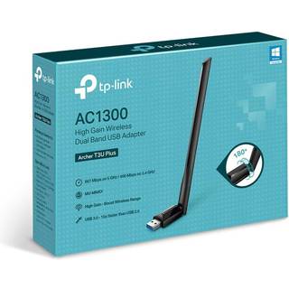 TP-LINK ARCHER T3U Plus WiFi netværksadapter, ekstern antenne - sort
