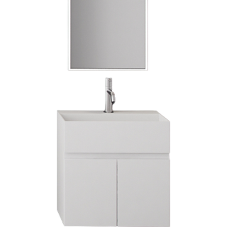 Compact 06 - Vaskemøbel 50x30. Mathvid SolidTec®