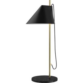 Louis Poulsen Yuh Brass marmor-bordlampe, sort