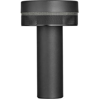 LED-bordlampe Mesh genopladeligt batteri, højde 24 cm, sort