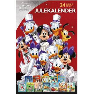 Disney Julekalender - 24 Historiebøger Disney100 Pakkekalender 862980