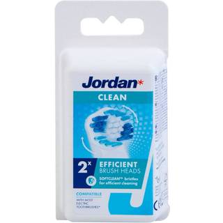Jordan Clean Brush Børstehoveder - 2 stk.