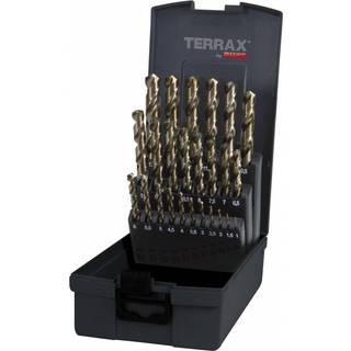 Terrax spiralborsæt DIN338 HSS-Co5 1-13×0,5mm