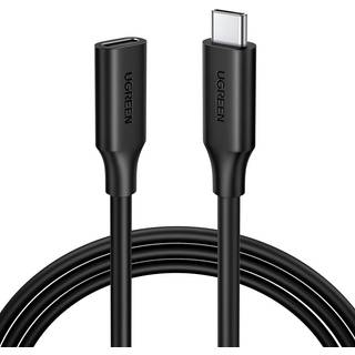 Ugreen kabelforlængeradapter USB-C (han) - USB-C (hun) 100W, 10Gb/s, 1m