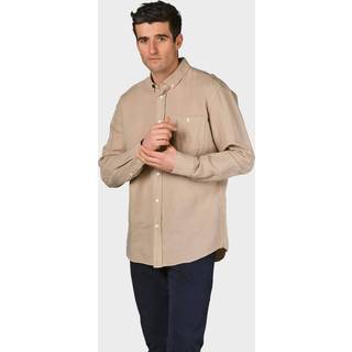 Klitmøller Collective - Benjamin linen shirt - Sand - S