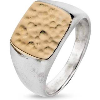 Ring Cushion Hammered Gold Top - 63