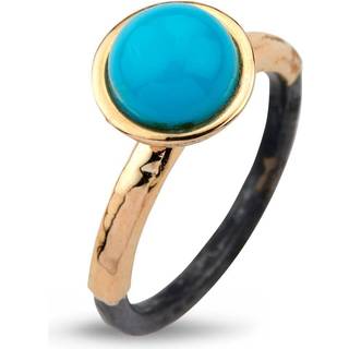 Ring Victoria Rose Turquois Cab - 56
