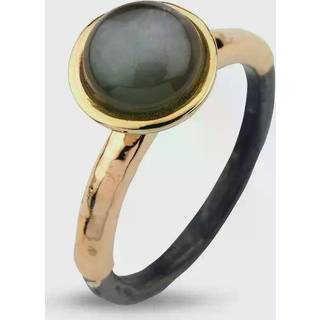 Ring Victoria Rose Grey Moon Cab - 56
