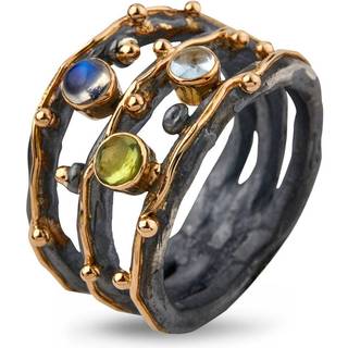 Ring Zeus Tribeca Blue/Green - 56