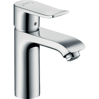 Hansgrohe Metris 100 håndvaskarmatur i krom med bundventil