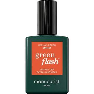 manucurist Paris Negle Neglelak Grønt lyn Sunset 15 ml (10.000,00 kr / 1 l) - 15 ml