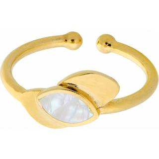 Pernille Corydon Flake Ring 18 kt. Forgyldt Sølv r-389-gp-52 - Dame - 925 Sterling Silver