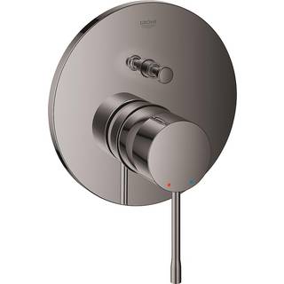 GROHE Essence indbygnings brusebatteri med omskifter - Poleret Hard Graphite