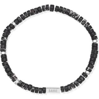 SAMIE armbånd med sorte perler x3013swsblack