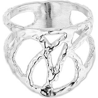 Jane Kønig Logo ring i sølv