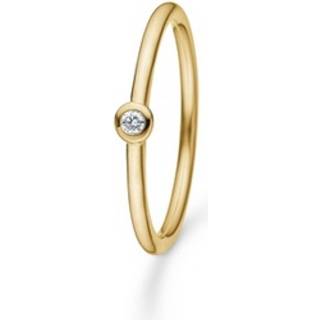 Mads Z - Poetry dot ring i 14 karat guld m. brillant m 0,03 ct.*