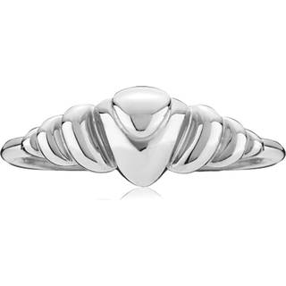 Frederikke x Sistie - Croissant ring i sølv - One size**