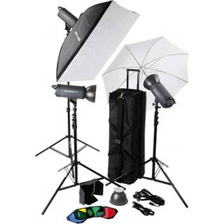Helios 600P II Professional Flash Studio Set of 3