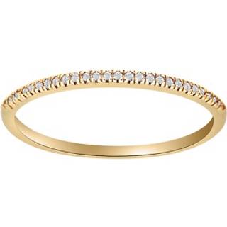 Siersbøl Heart alliancering i 14 kt guld m i alt 0,05 ct