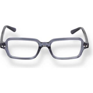 Montblanc MB0257O 003 52 Briller Mænd Blue - Transparent Blue - 52mm