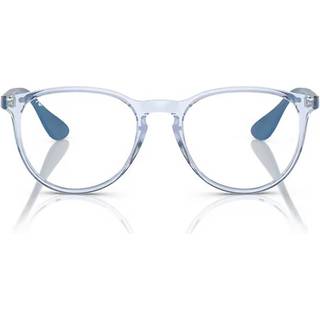 Ray - Ban Kvinde RX7046 ERIKA 8341 Optiske stel Injiceret Blå Transparent Rund Normal - Blå