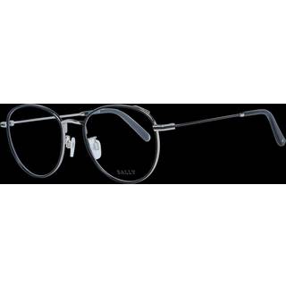 Bally BY5034-H 005 52 Briller Mænd Black - Black On Ruthenium Silver - 52mm