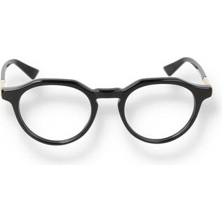 Bottega Veneta Mand BV1263O 001 Optiske stel Acetat Sort Rund
