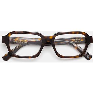 Retrosuperfuture Unisex KQU Caro optical 3627 Optiske stel Acetat Havana Firkantet