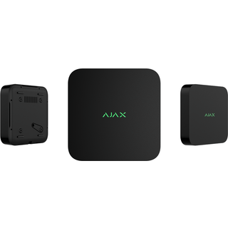 AJAX Ajax NVR (16ch) (8EU) ASP black | Network video recorder for 16 channels | 16Channels |