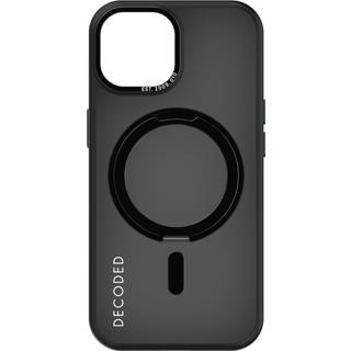 Decoded genbrugsplastiksløjfe-bagcover (iPhone 15) - Sort