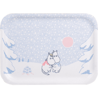 Muurla Moomin bakke 20x27 cm Let it snow