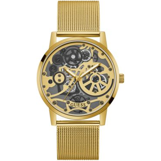 Guess GW0538G2 Skeletskåret/Gul guldtonet stål Ø42 mm