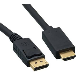 DisplayPort til HDMI - Forgyldt 1.8 m