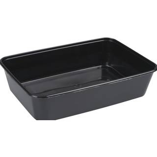 Plastbakke 17,5x11,9x4cm 500ml PP 1-rums sort